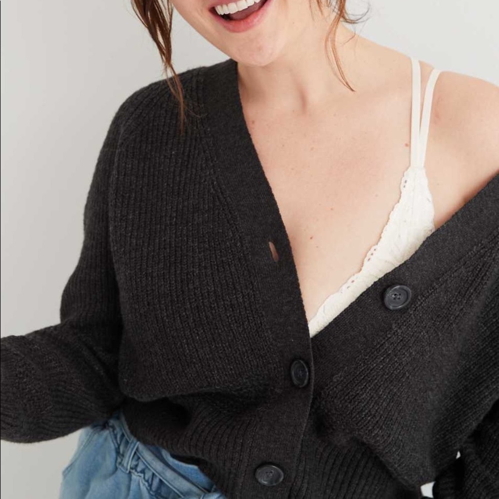 Cropped cardigan